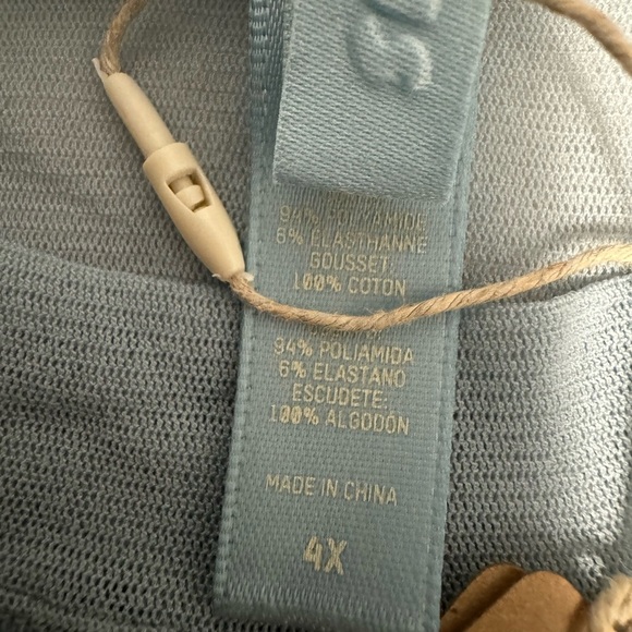 COPY - NWT skims summer mesh crew neck t shirt body suit size 4x - Picture 6 of 6